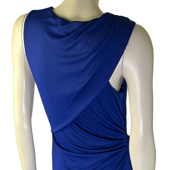 BCBG by Max Azaria NWOT Simone Gown in Orient Blue Size Medium - Picture 2 of 11